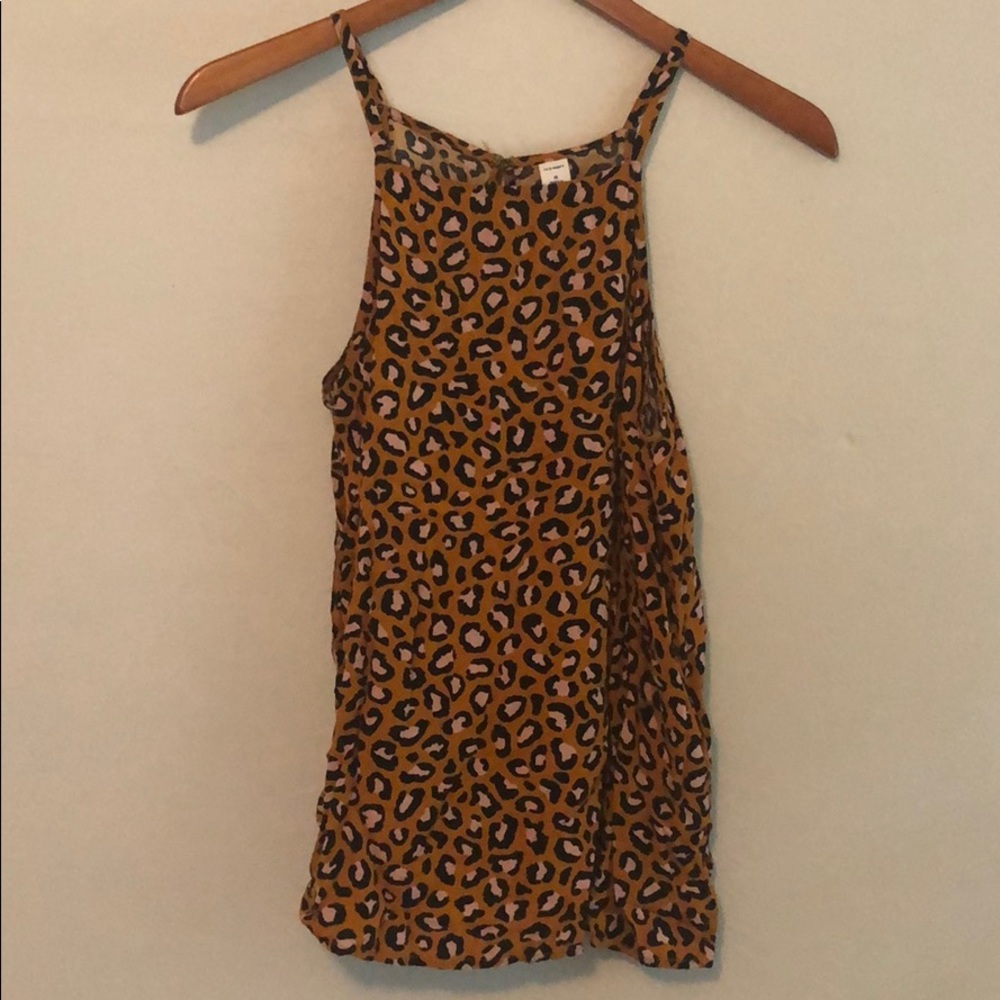 Leopard print Old Navy Tank Top